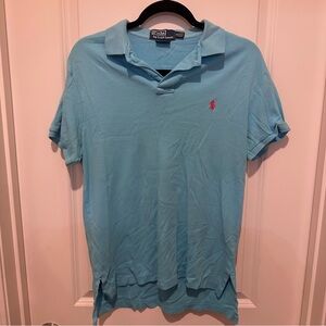 Polo by Ralph Lauren Men's Blue Polo Shirt